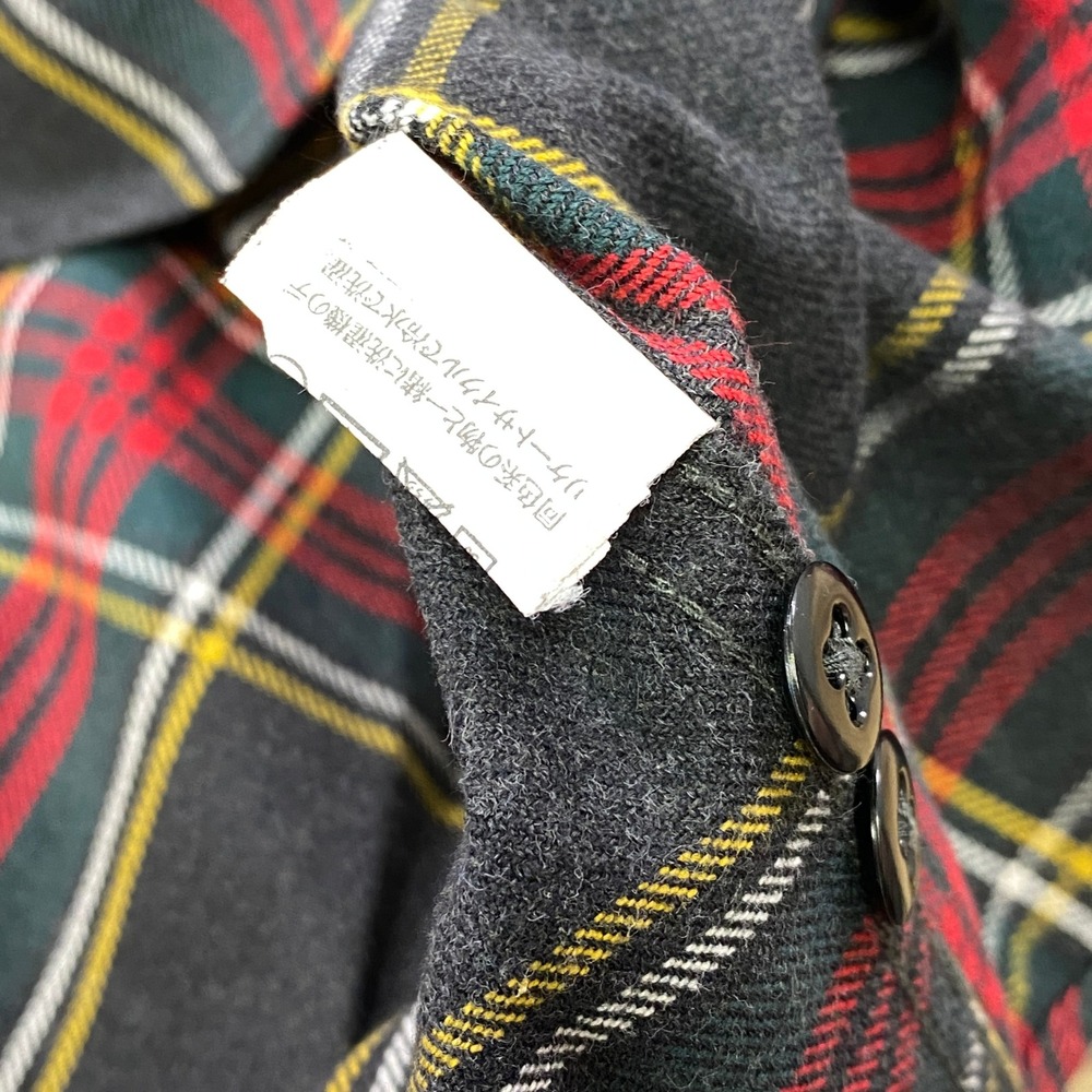 J.Crew Flannel Shirt Mens Large Slim Heritage Plaid Cotton Gray Red Classic Top - Picture 4 of 9